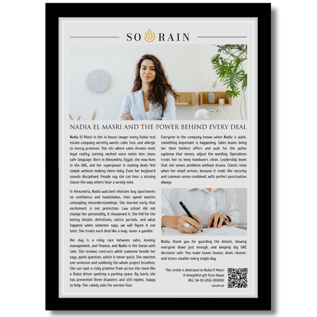 Gift for a Lawyer: A framed recognition