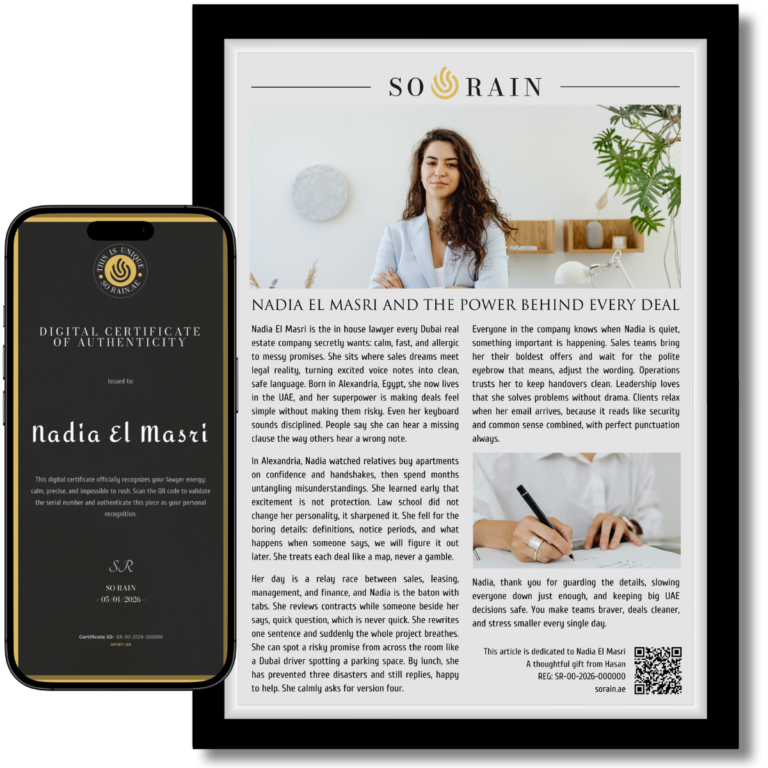 Gift for a Lawyer: A framed recognition