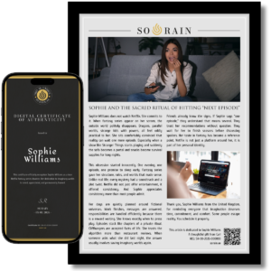 Gift for Netflix lover: A framed recognition