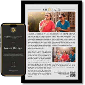 Gift for my best Friend: A framed recognition