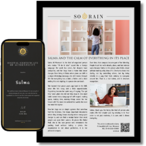 Gift for Organized Person: A framed recognition